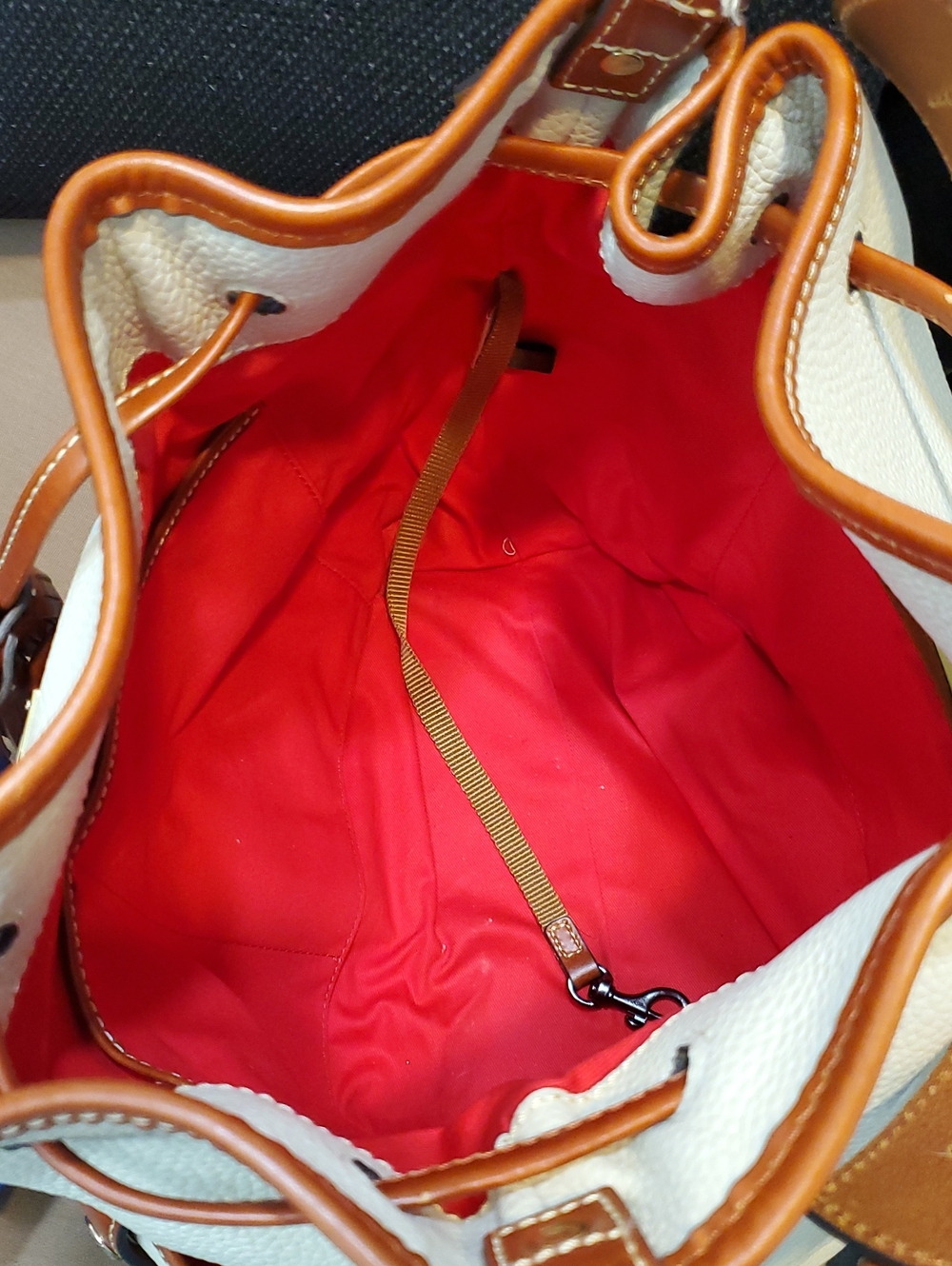 Dooney Pebble Pocket Drawstring - Picture 7 of 11